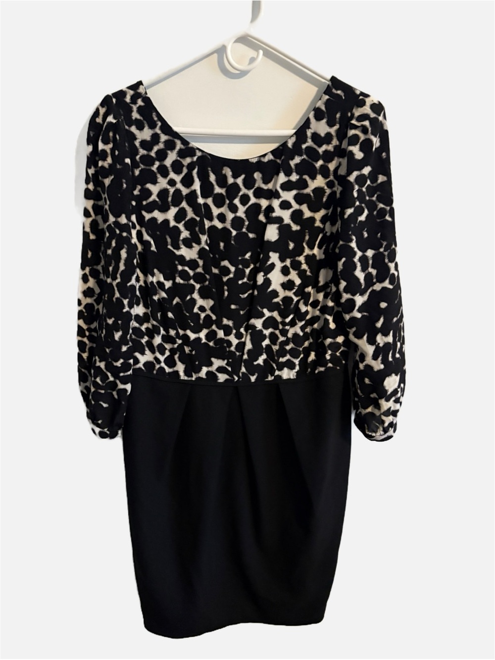 Shoshanna Printed Silk‎ Combination Dress